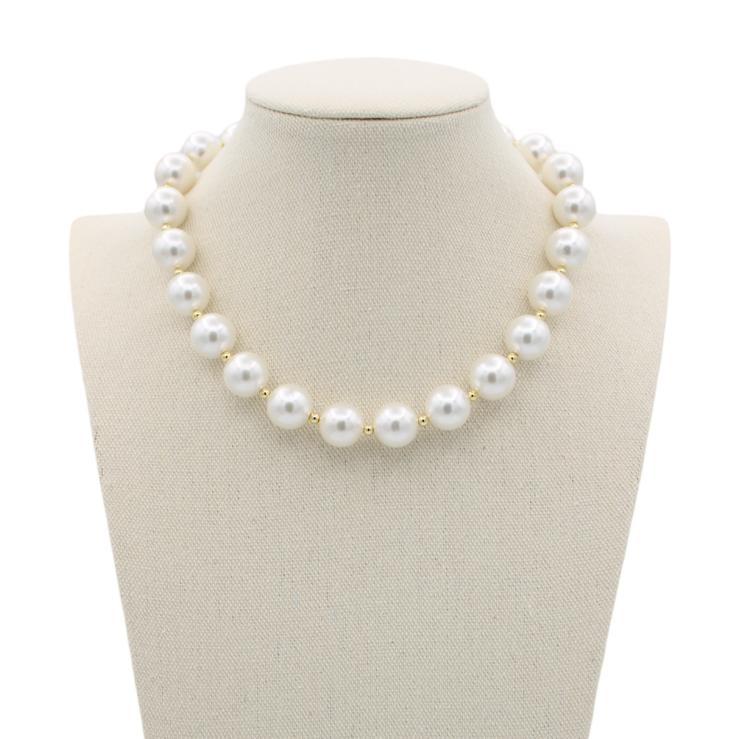 Barbara Pearl Necklace, 16”