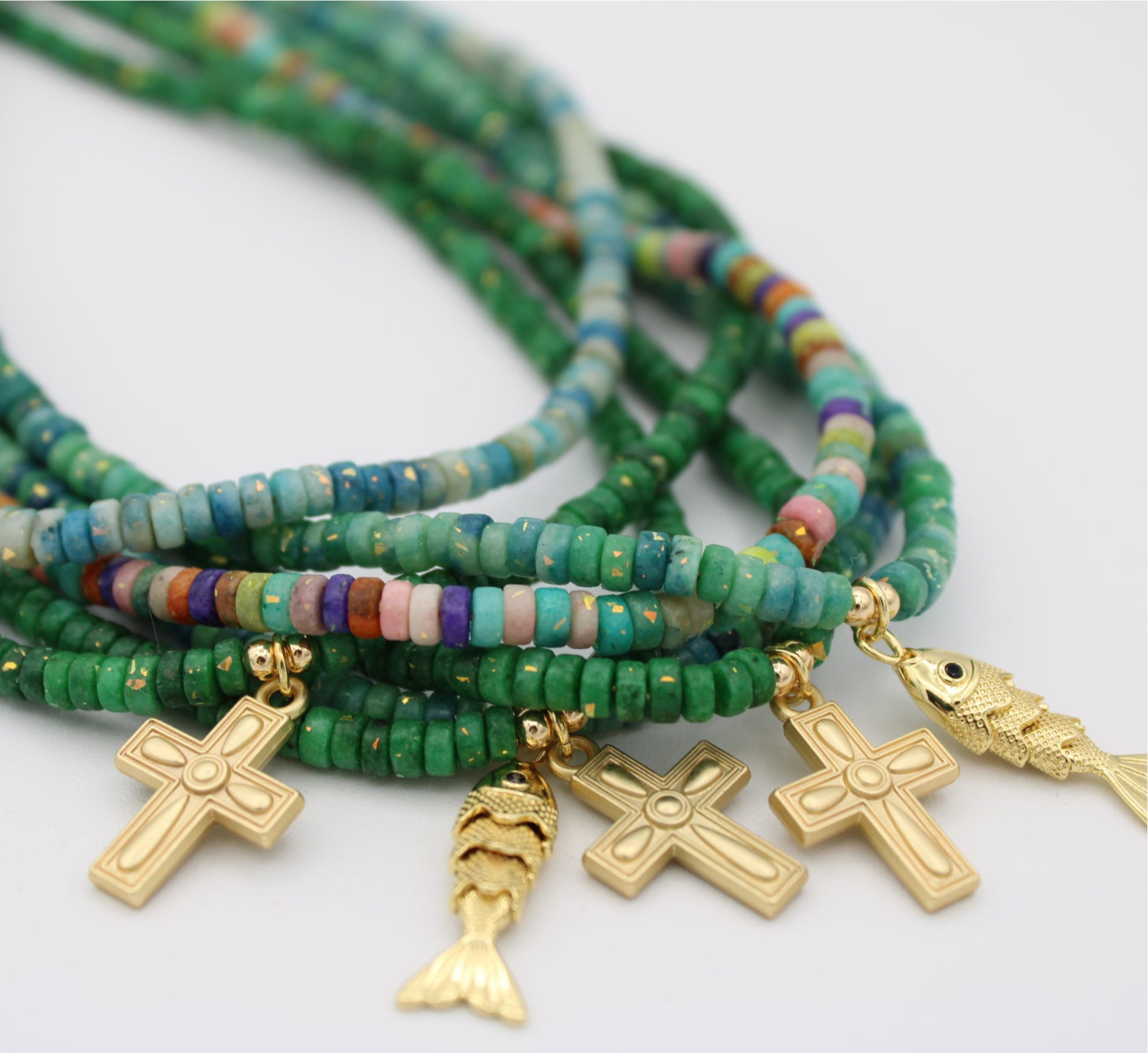 Evergreen Faith Necklace, 15"