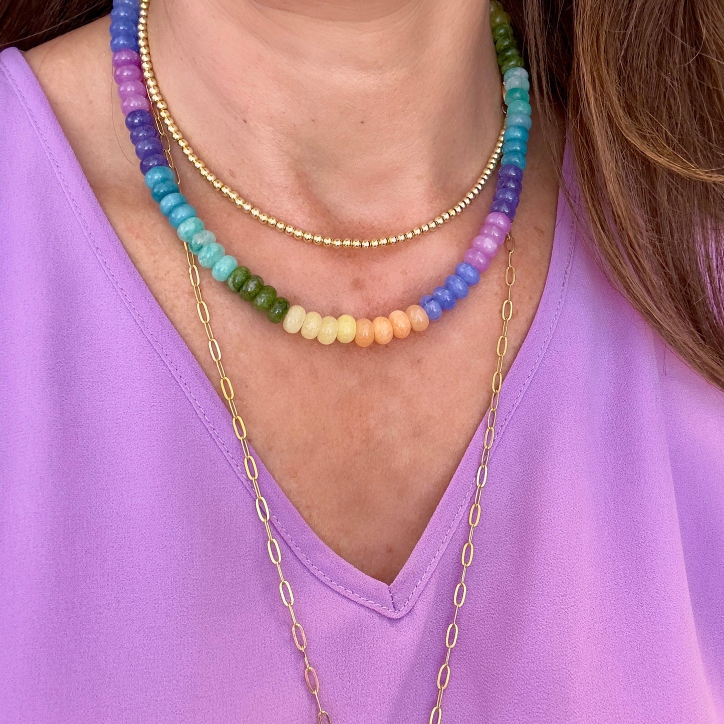 Under The Sea Necklace, 16”