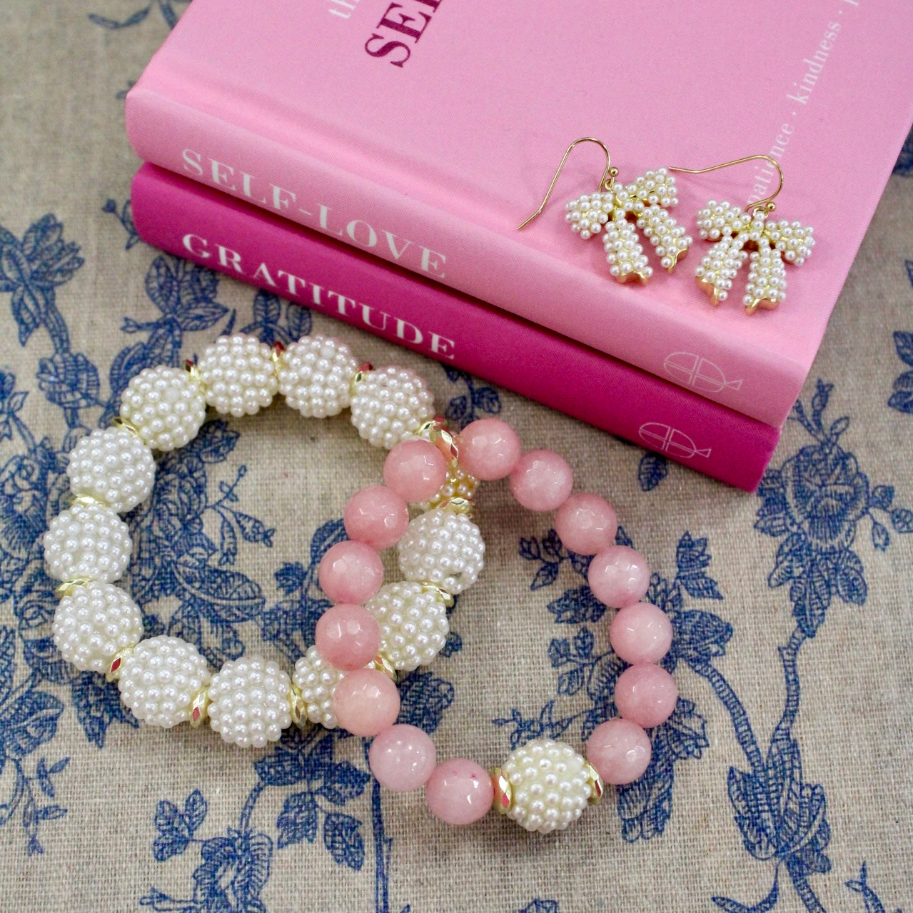 Pearl Cluster Bracelet