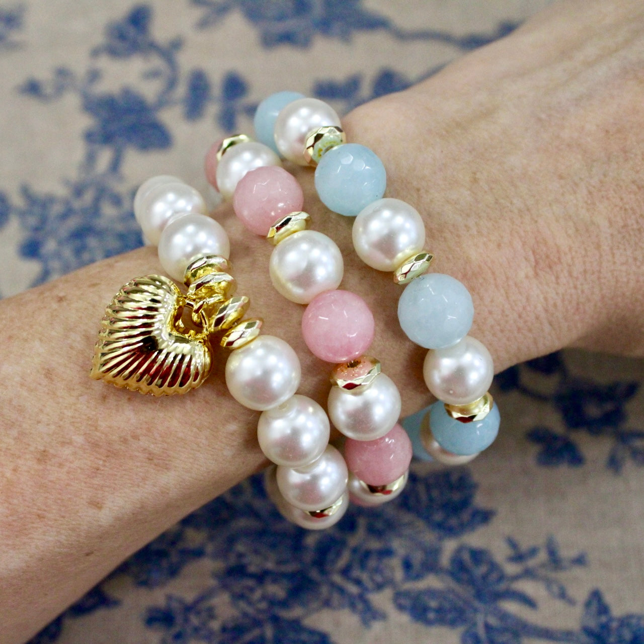 Savannah Bracelet - Pale Blue