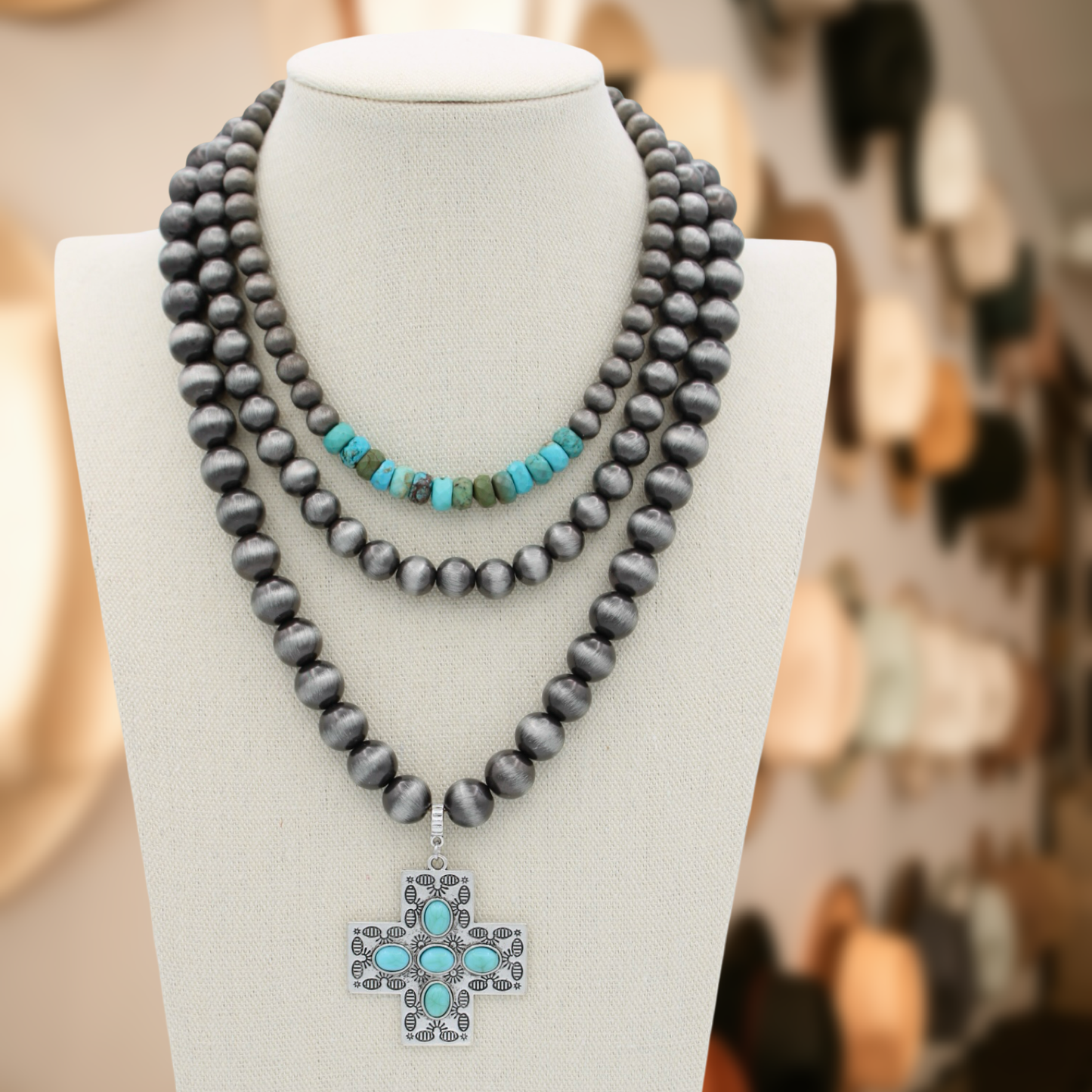 Blue Hills Necklace, 15”