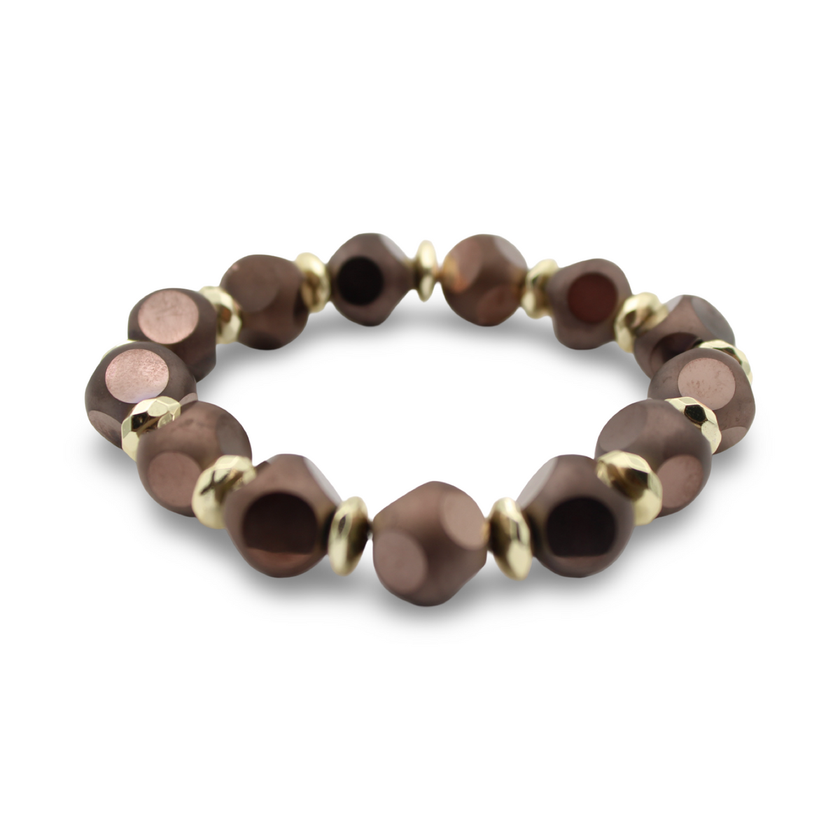 Sparkle Hour Bracelet - Espresso