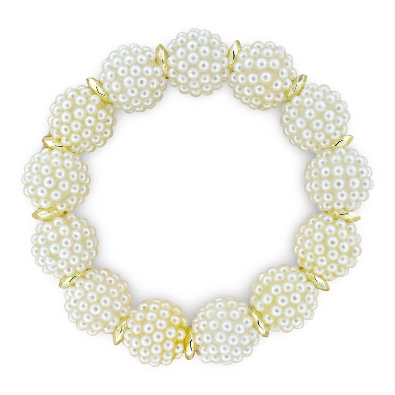 Pearl Cluster Bracelet