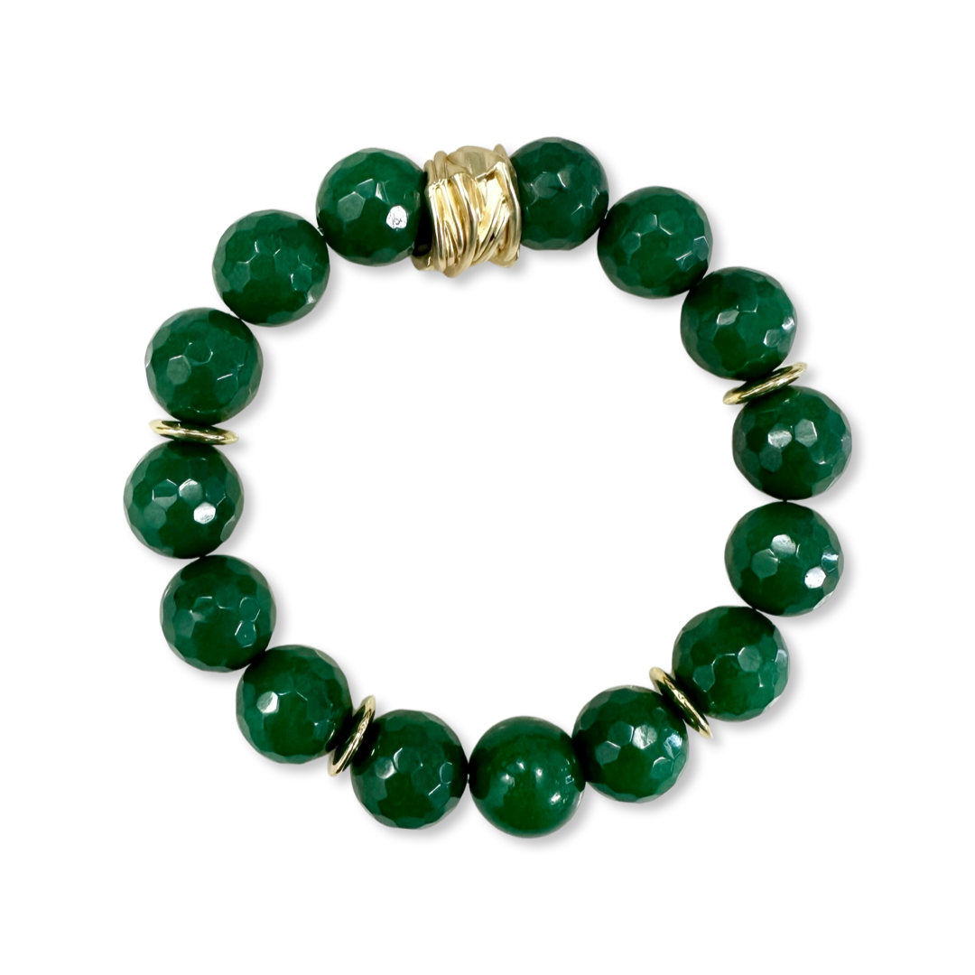 Jewel Jade Stack • Set of 3