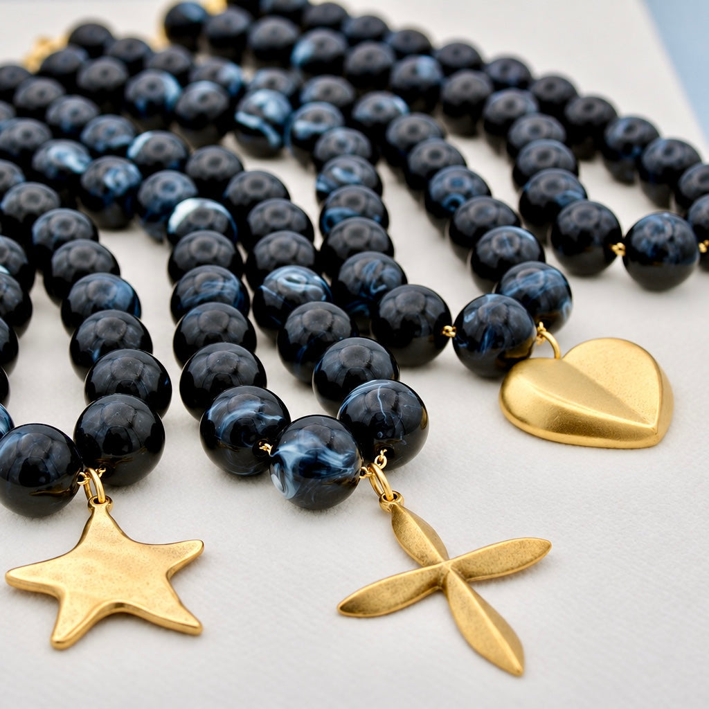 Muse Classic Necklace, Black