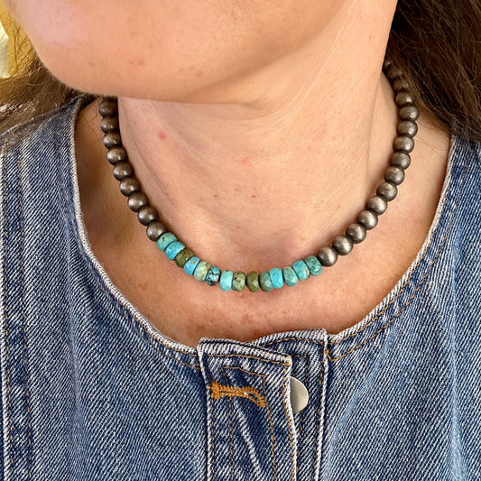 Blue Hills Necklace, 15”