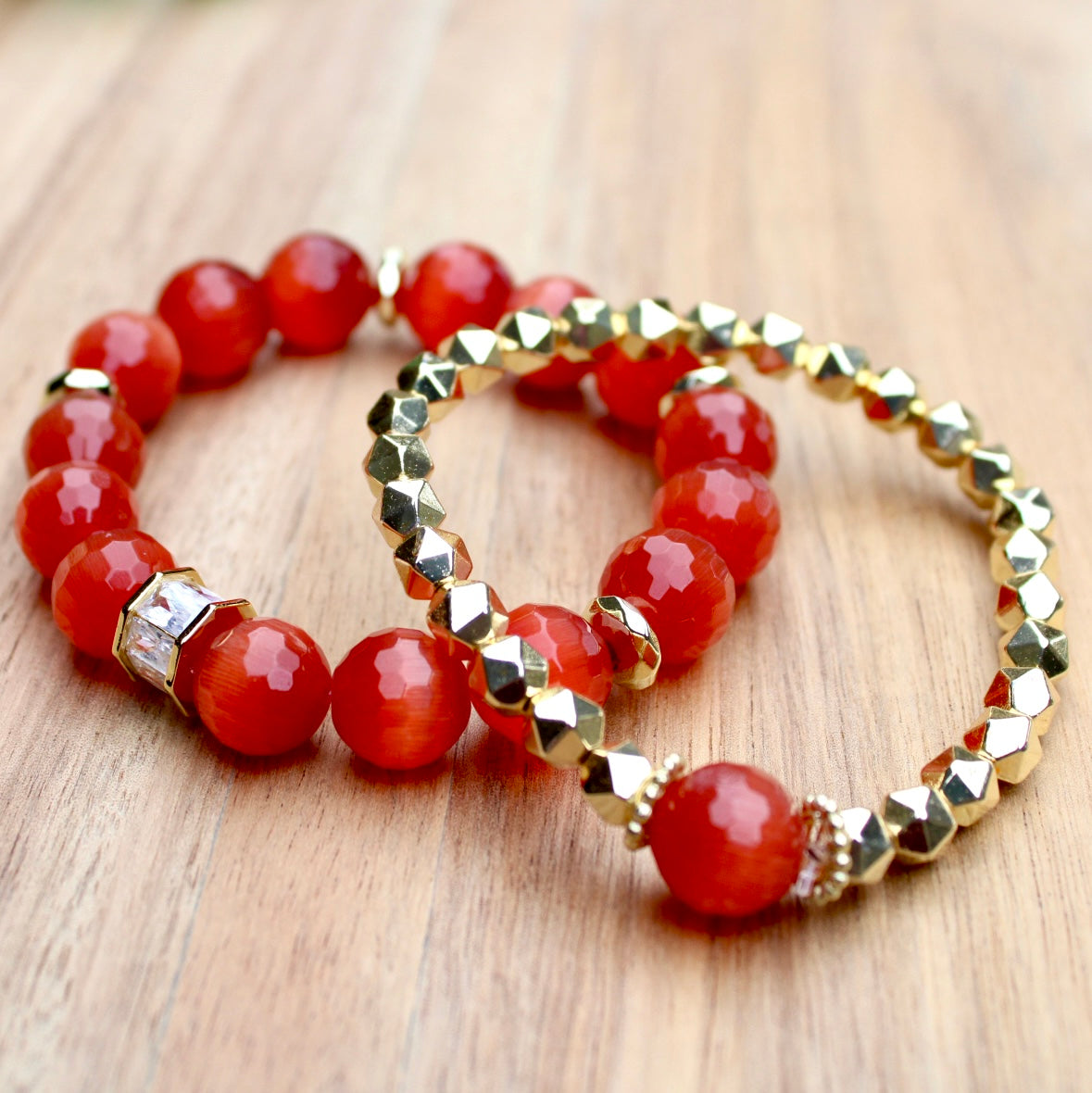 Goldie Bracelet • Cinnabar