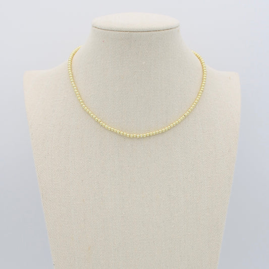 Gold Bead Necklace