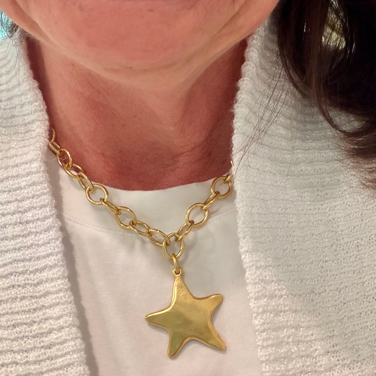 North Star Necklace, 16"