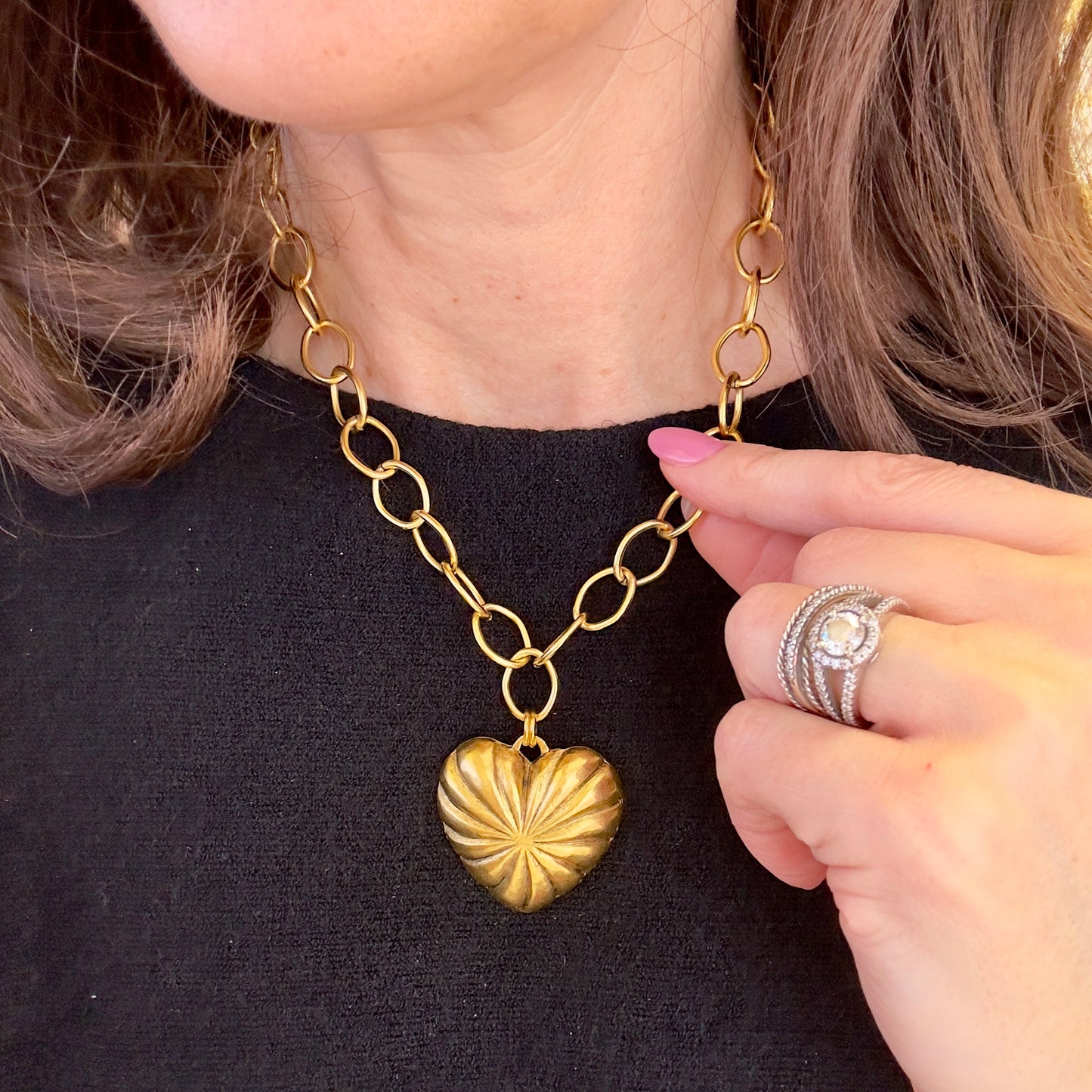 Grande Love Necklace, 18"