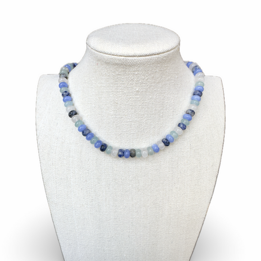 Monaco Beaded Necklace, 16"