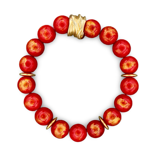 Flair Bracelet • Scarlet Red