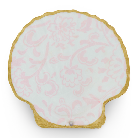 Pink Folly Shell Jewelry and Trinket Dish