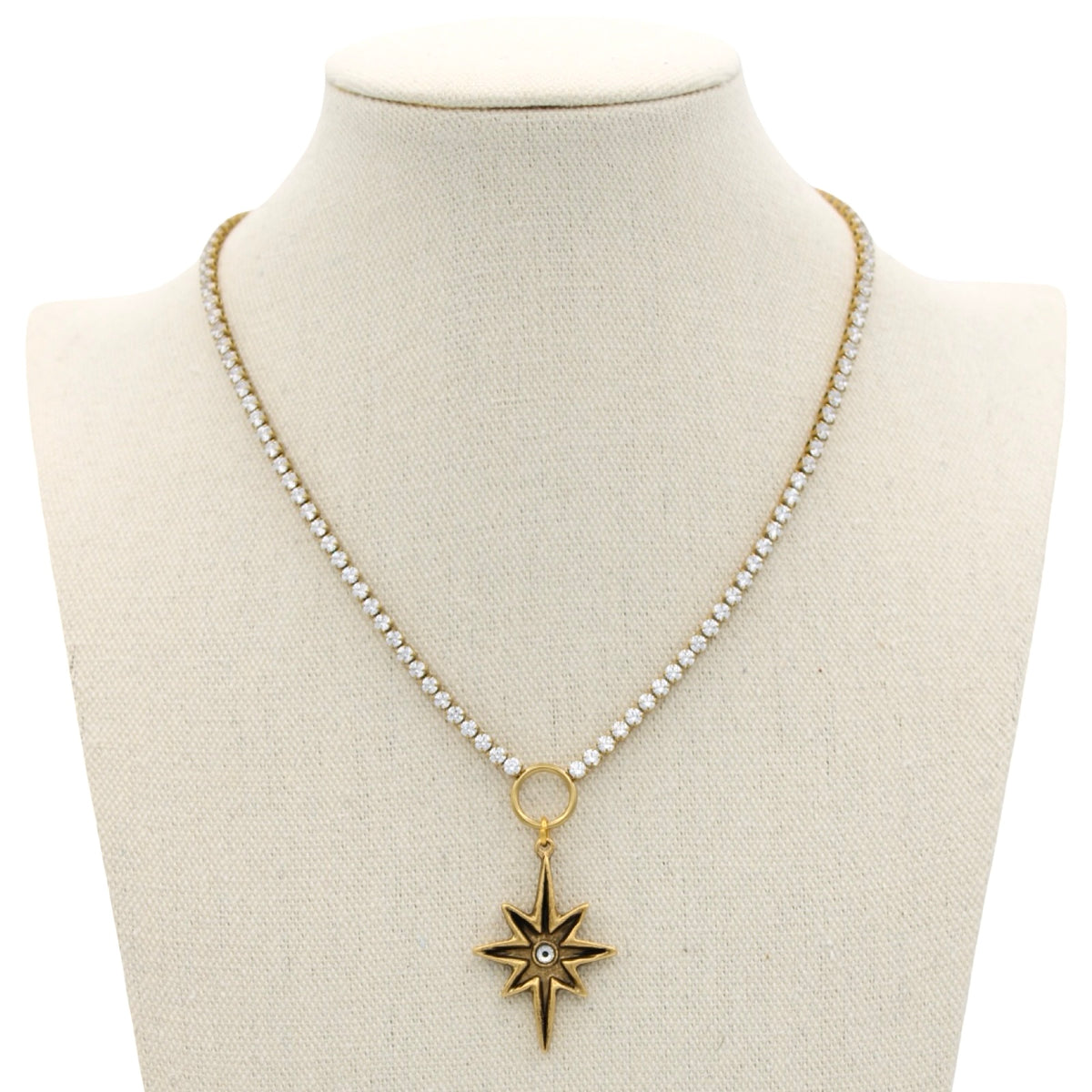 Radiance Star Necklace, 17"