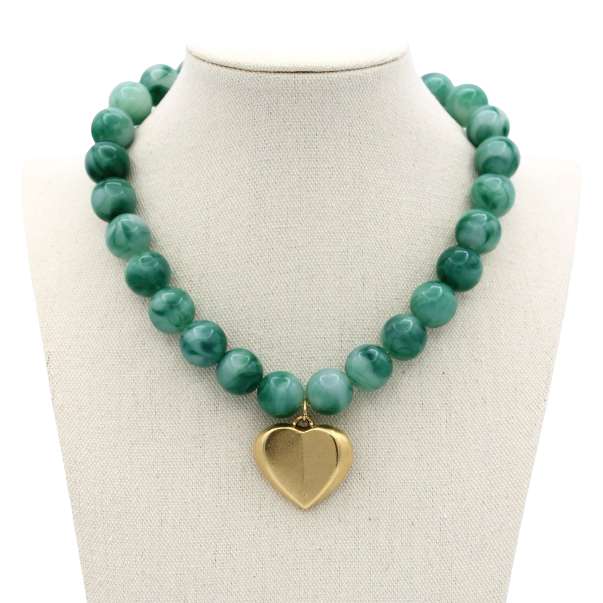 Muse Heart Necklaces, 4 Colors
