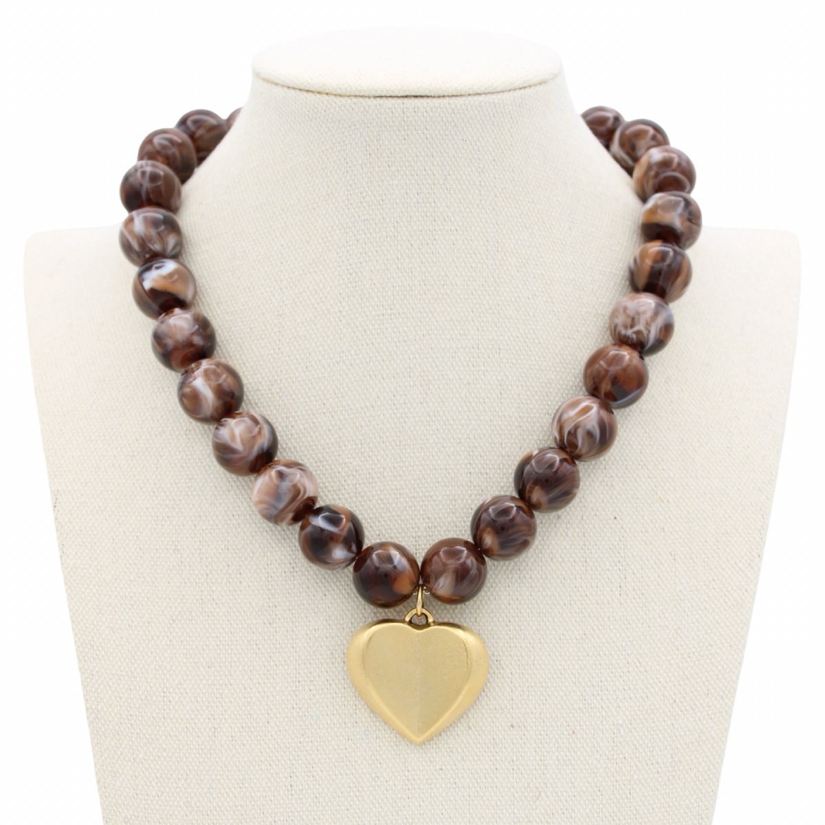 Muse Heart Necklaces, 4 Colors