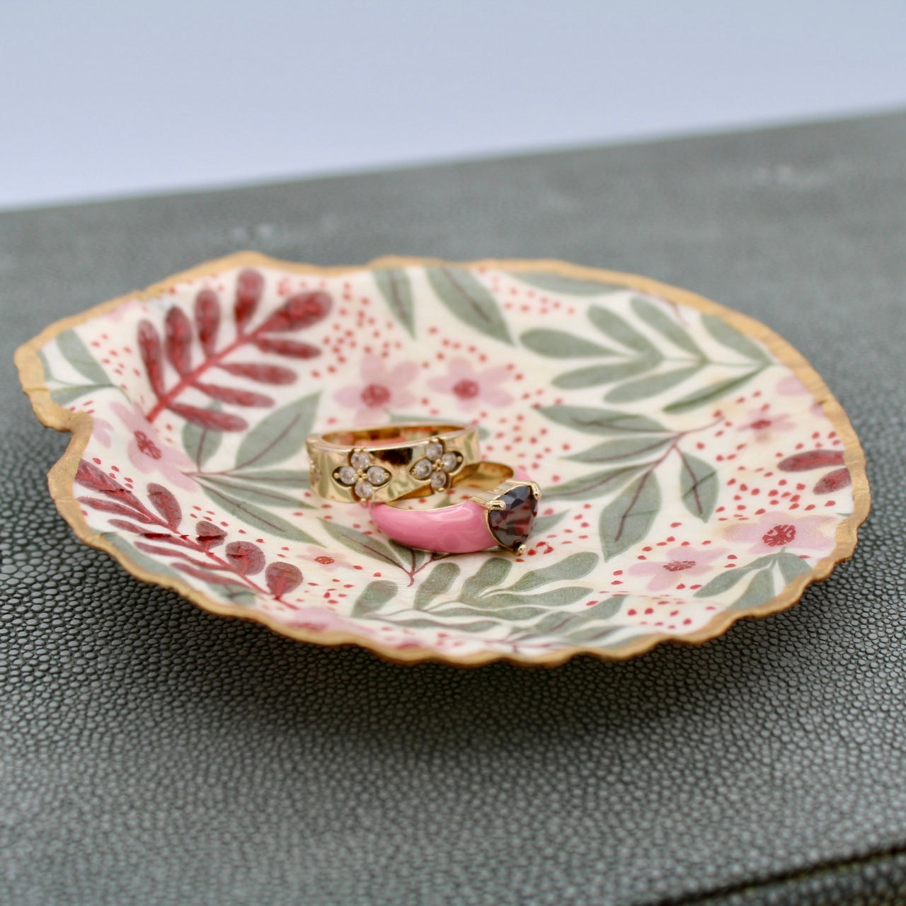 Mulberry Floral Shell