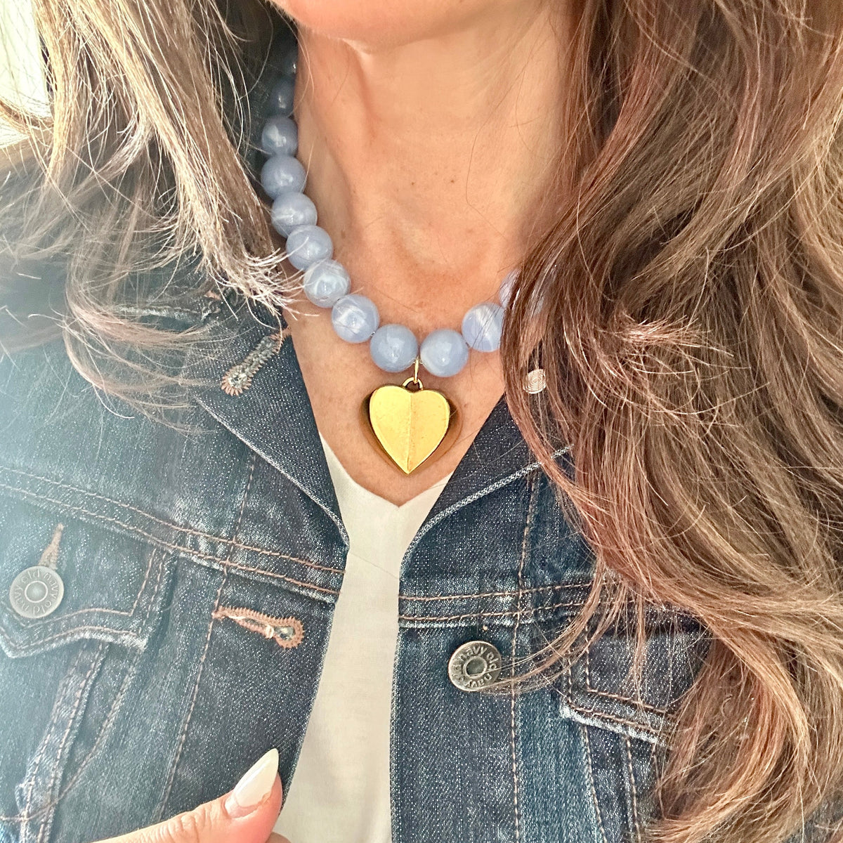 Muse Heart Necklaces, 4 Colors