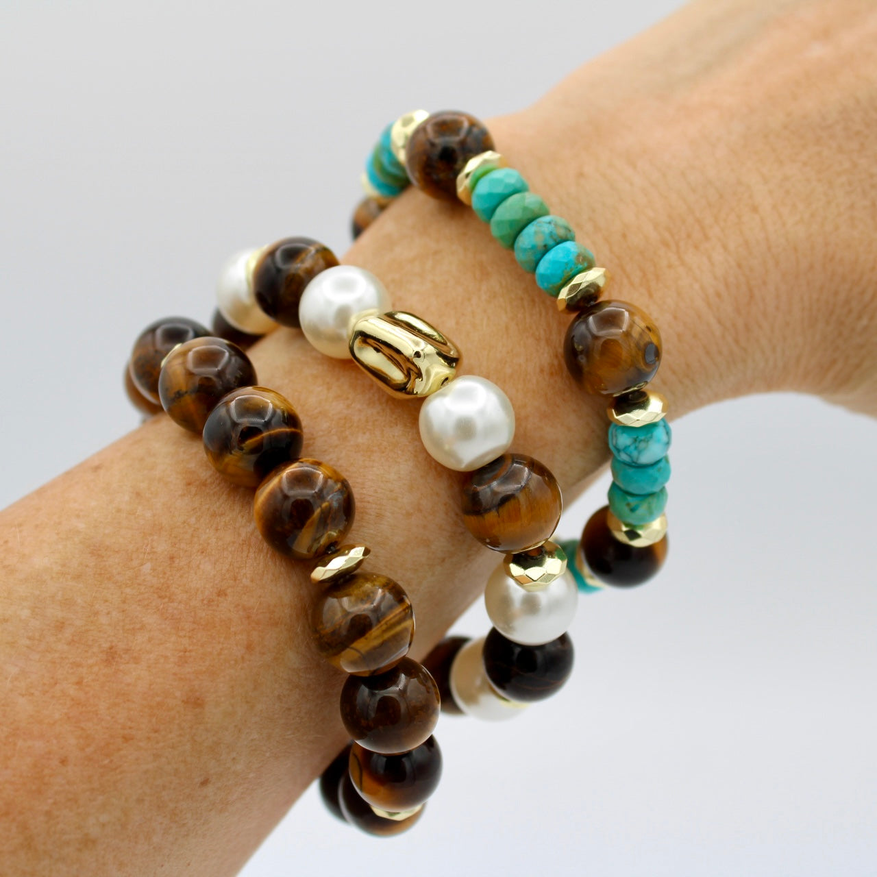 Tigers Eye Luxe Bracelet