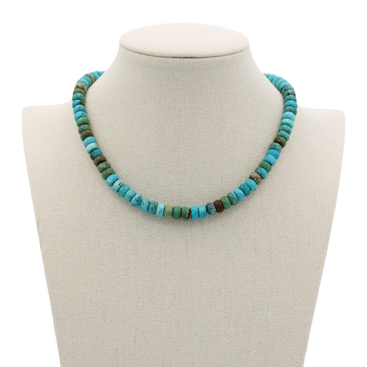 Turquoise Hills Necklace, 16"