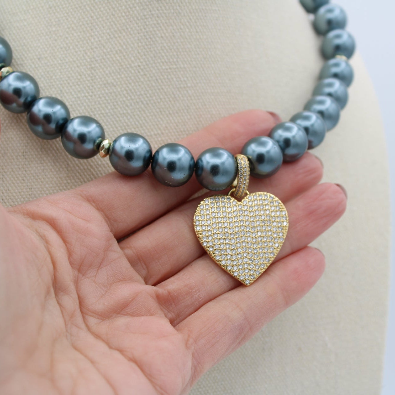 Cheers to Love Necklace, Winter Spritz