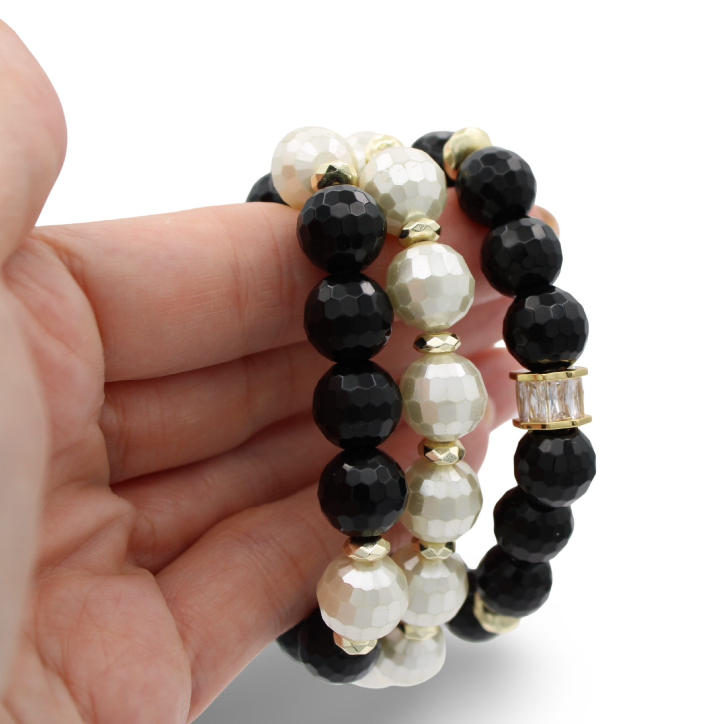 Black Tie Stack - Set of 3