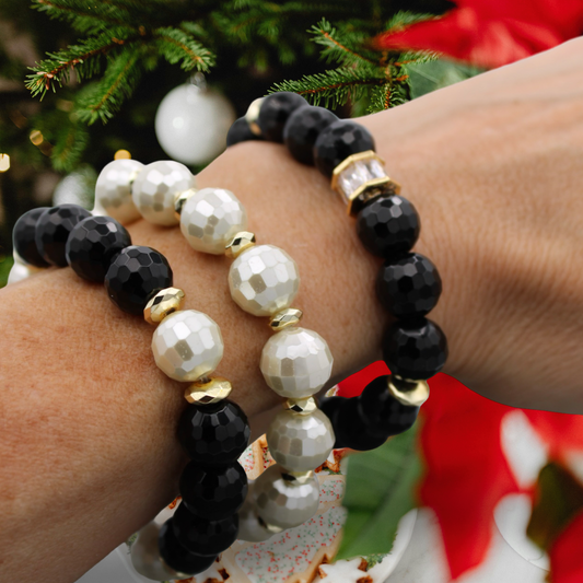 Black Tie Stack - Set of 3