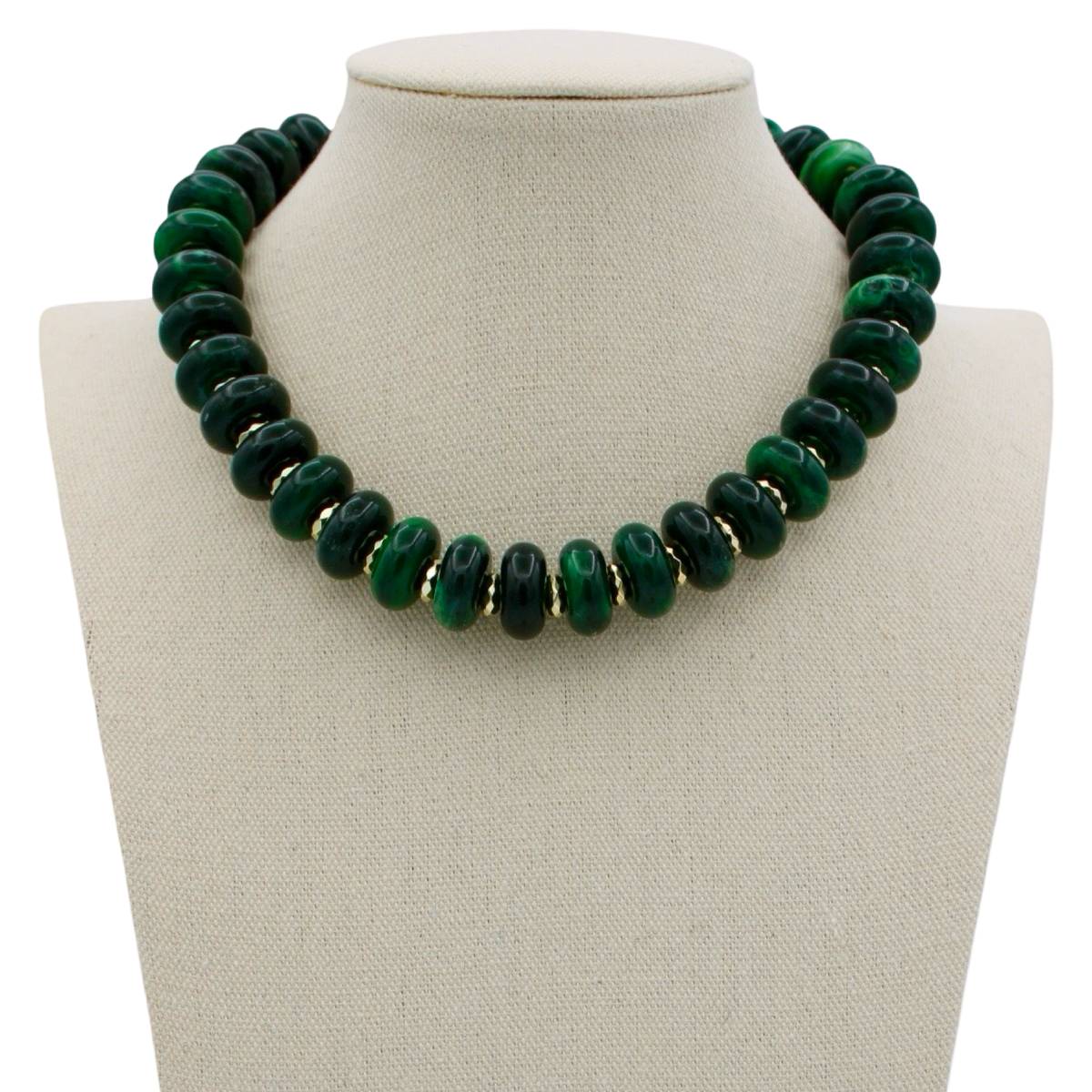 Sugarplum Necklace, Green