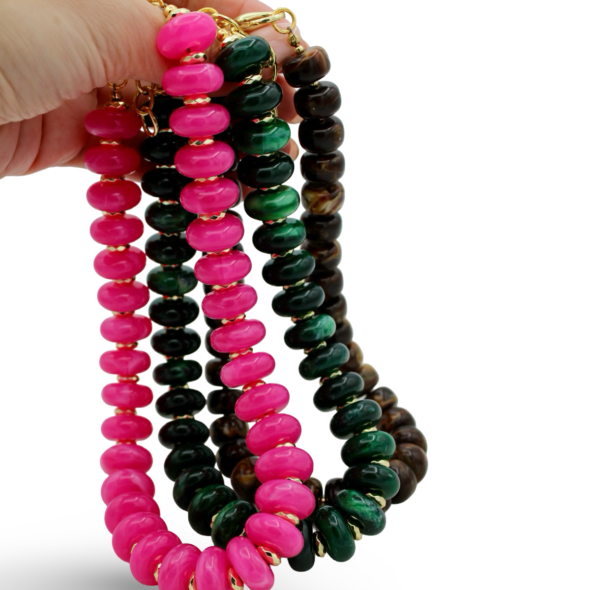 Sugarplum Necklace, Green