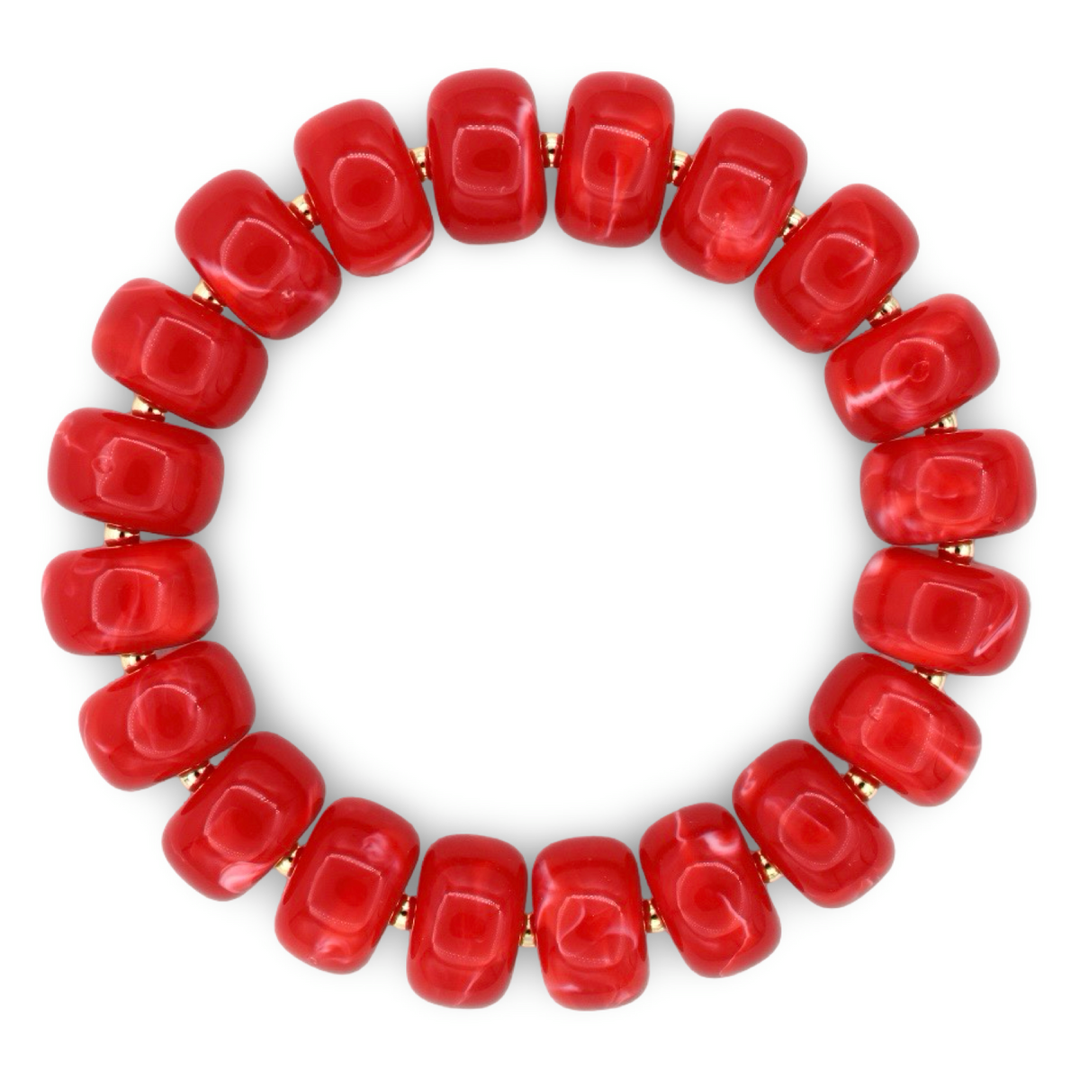 Sugarplum Bracelet, Red