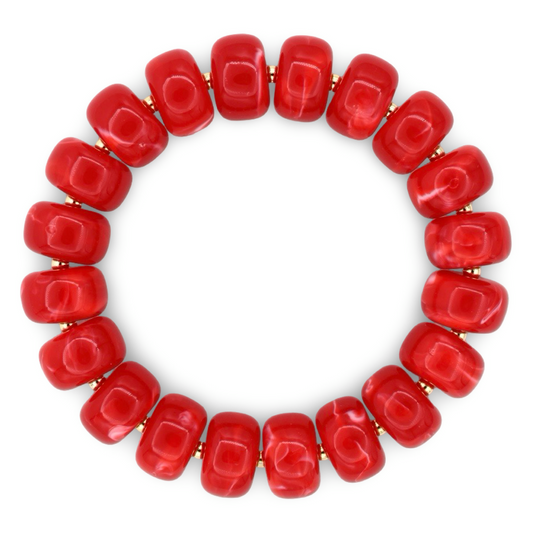 Sugarplum Bracelet, Red
