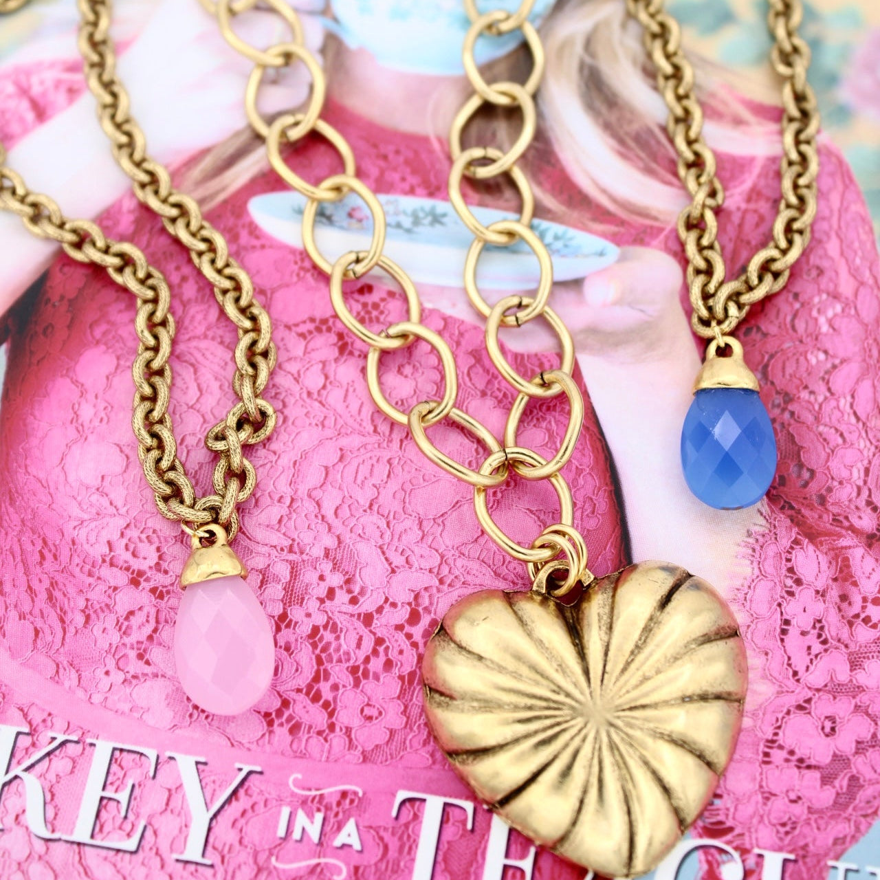 Grande Love Necklace, 17"