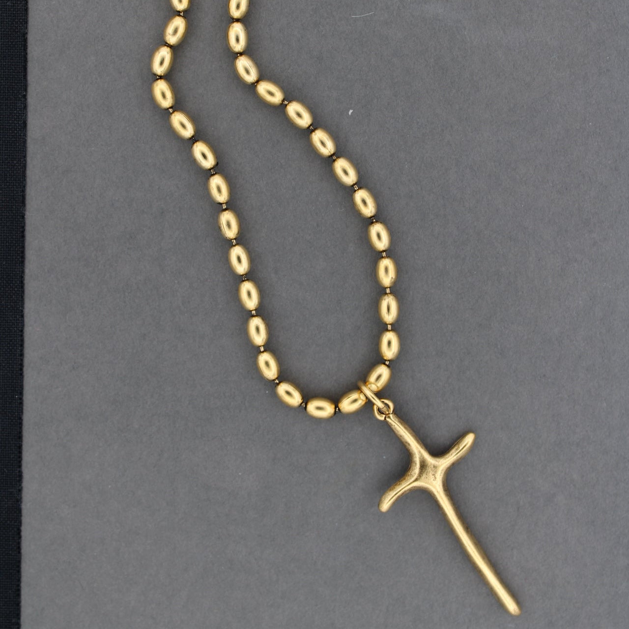 Everyday Cross Necklace, 19 1/2"