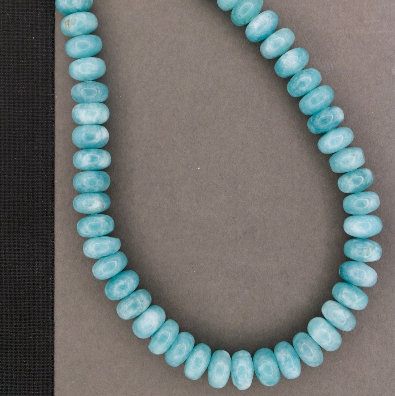 Blue Quartz Necklace, 16"