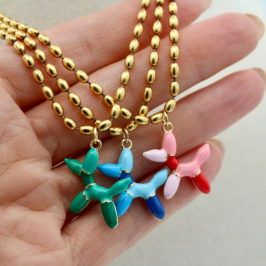 Lucky Dog Necklaces - 3 Colors