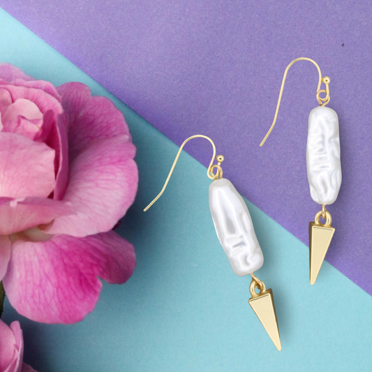 Baroque Pearl Earrings