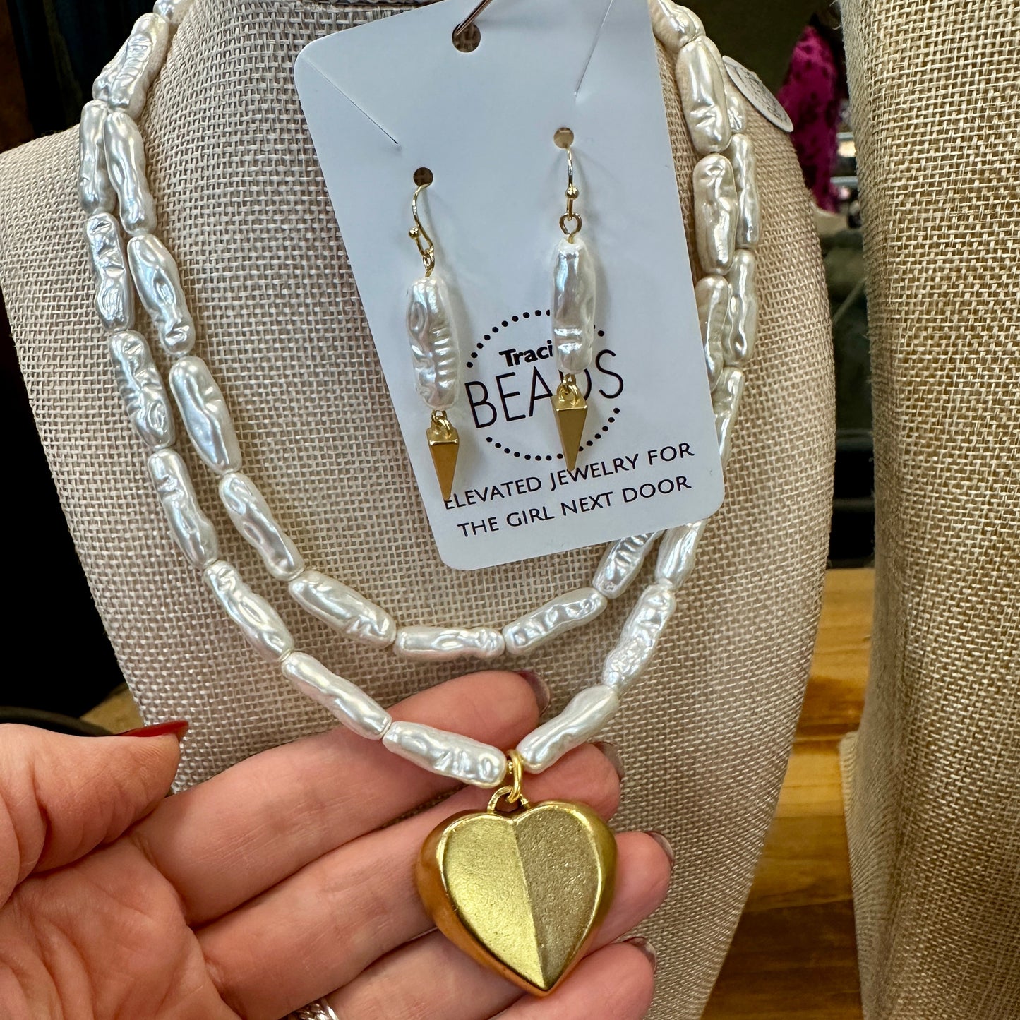 Baroque Pearl Earrings