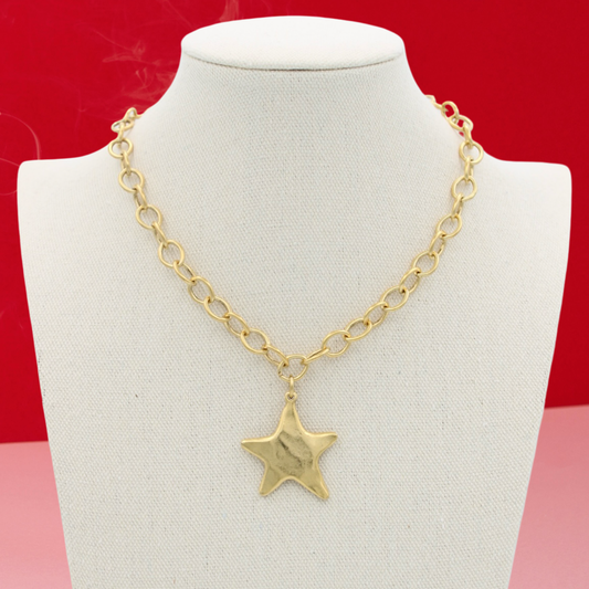 North Star Necklace, 16"