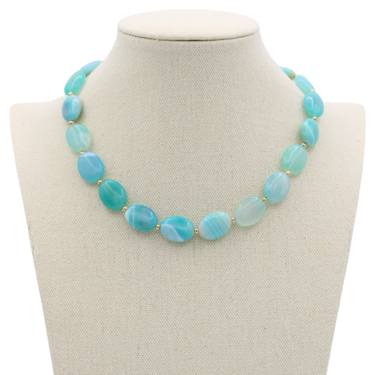 Calm Waters Necklace, 16"