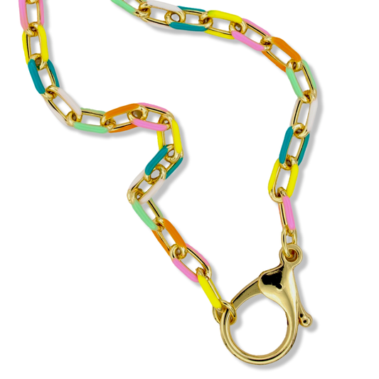 Charm Holder Necklace, 17"