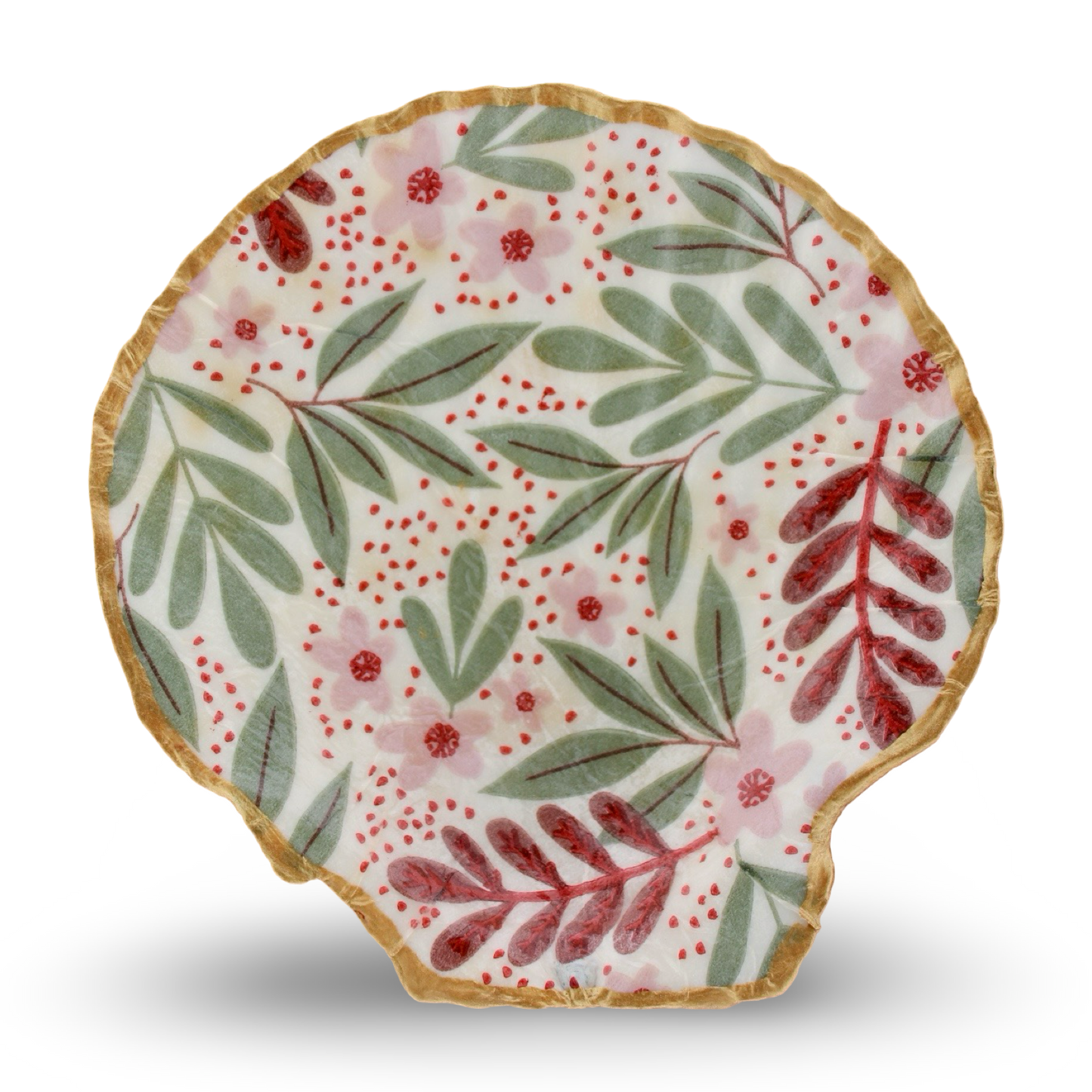 Mulberry Floral Shell