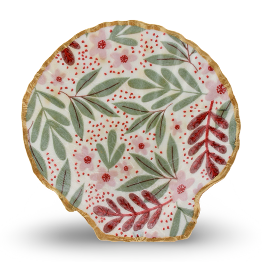 Mulberry Floral Shell
