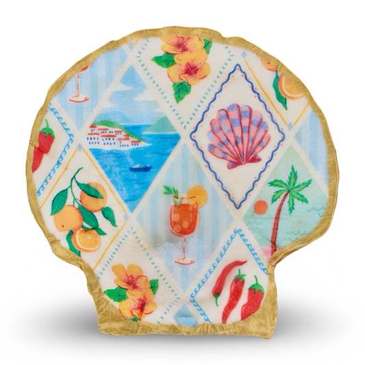 Vacay Shell Jewelry and Trinket Dish