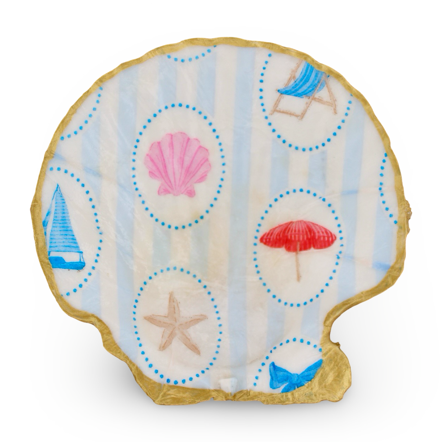 Nantucket Shell Jewelry and Trinket Dish