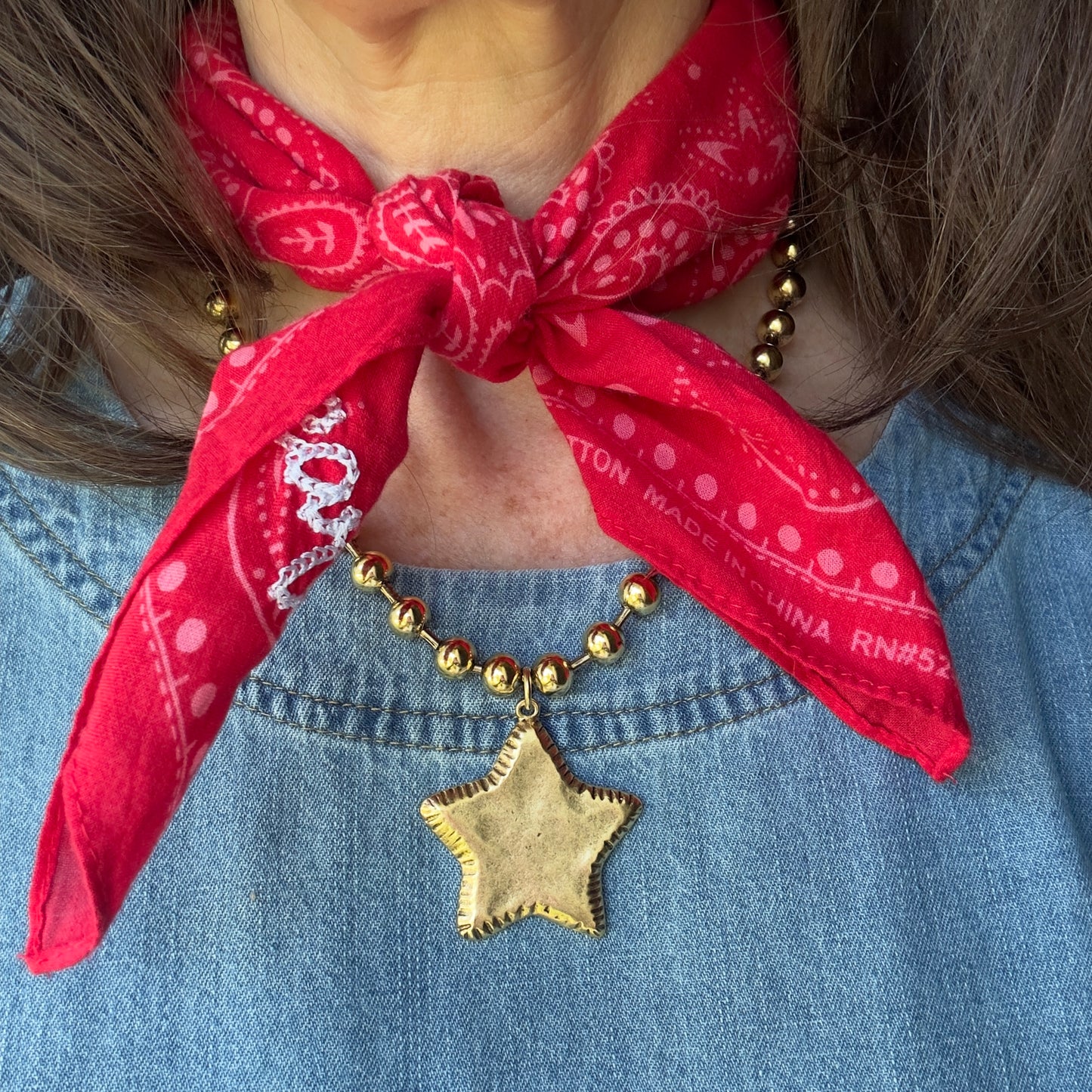 Legacy Star Necklace, 17 1/2"