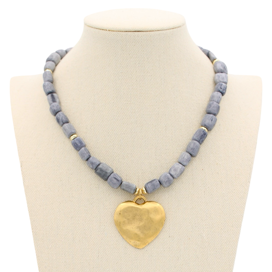 Indigo Mae Necklace, 17"