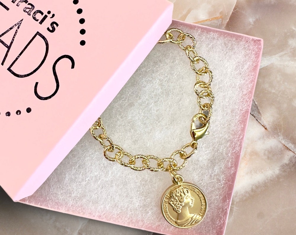 Brynn Coin Bracelet