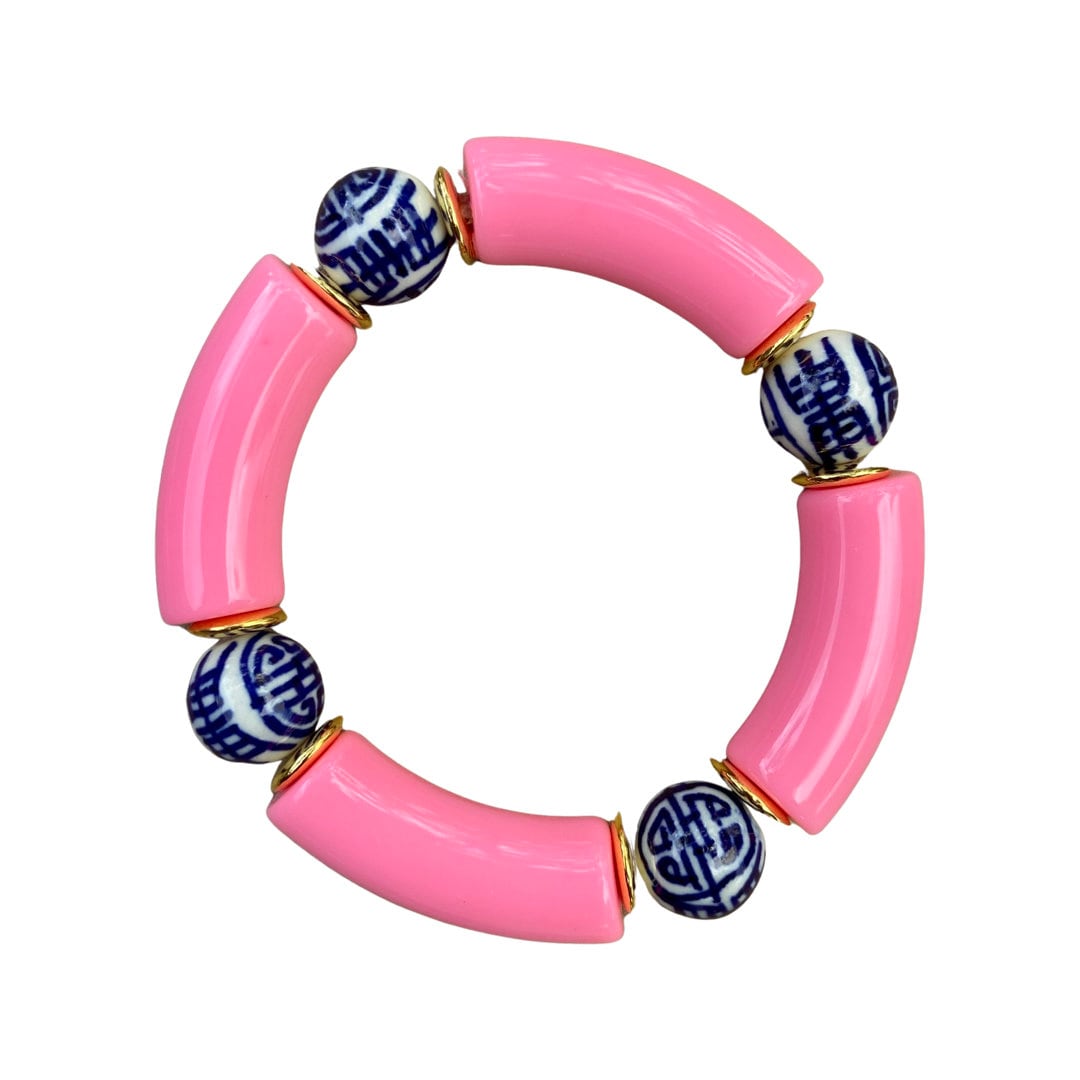 Charleston Cabana Bracelet • Pink