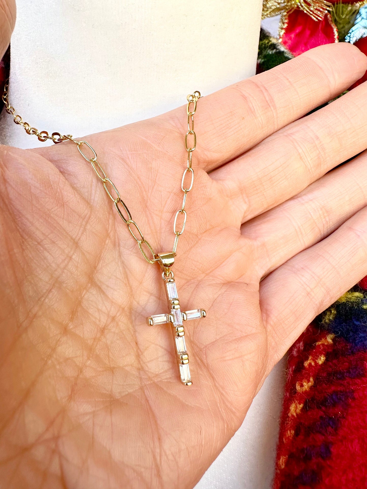 Delicate Cross Necklace